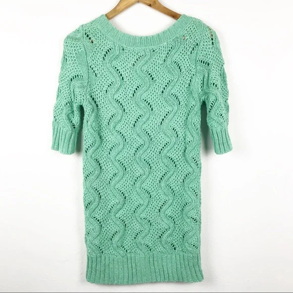 Elle Mint Green Sweater - Picture 9 of 9